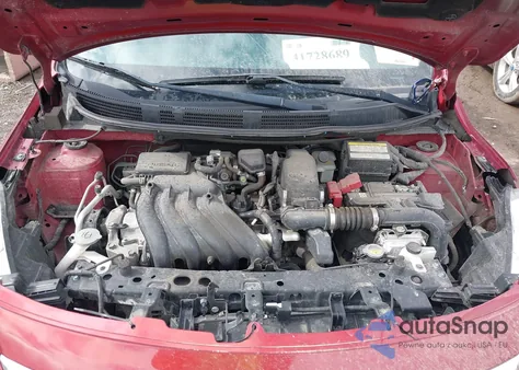 2019 Nissan Versa 1.6 S+ из США, поврежденный, VIN 3N1CN7AP9KL822680